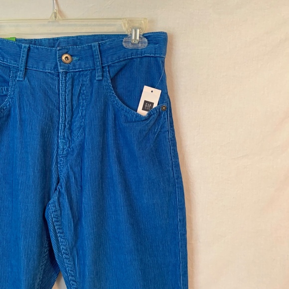 GAP Boys Cobalt Blue 5 Pocket Corduroy Size 14 - Picture 3 of 9